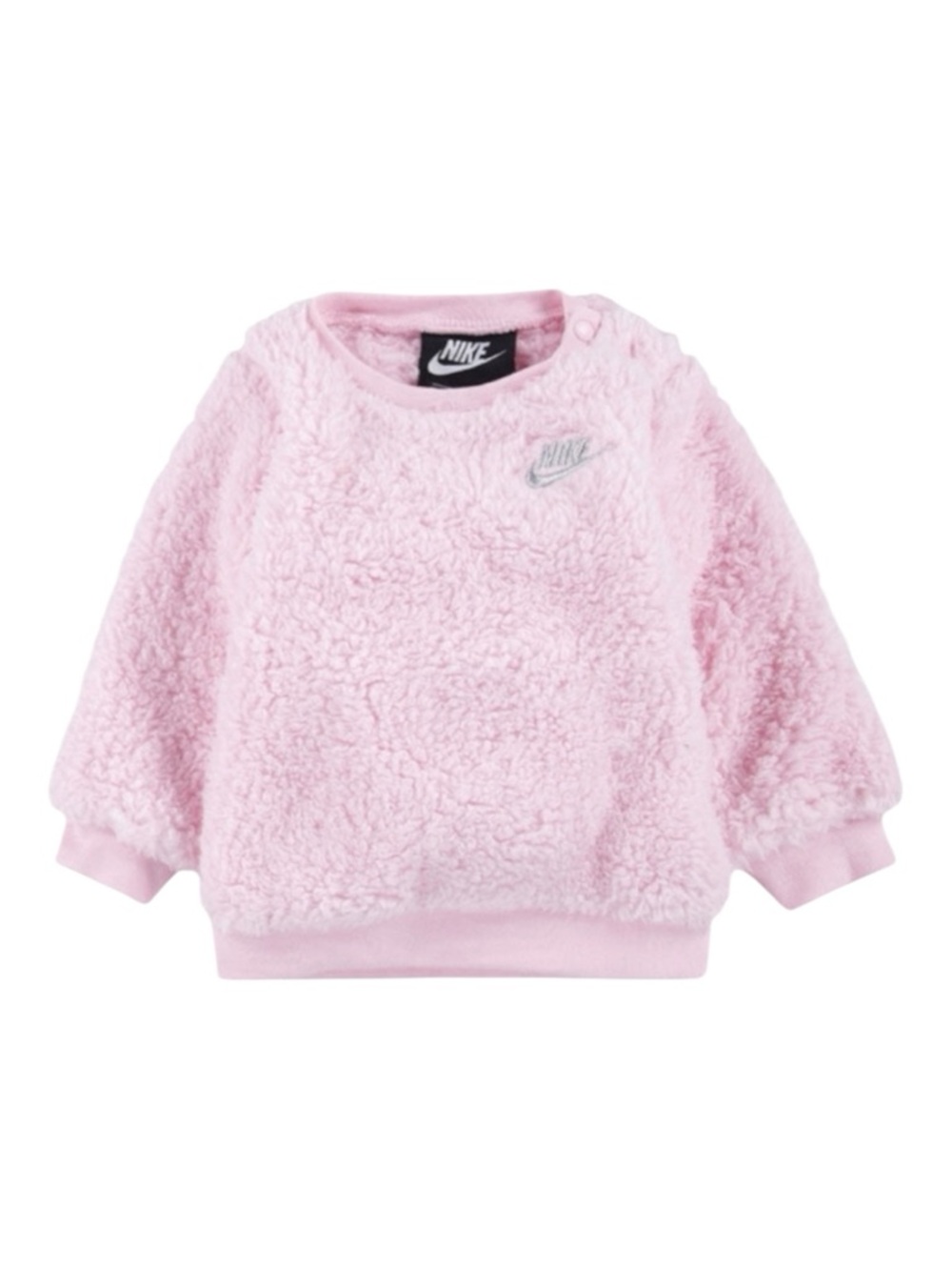 NWOT - Nike Kids Pink Fleece Sweatshirt
